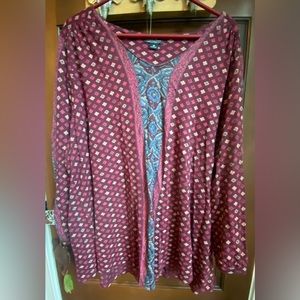Lucky Brand plus top